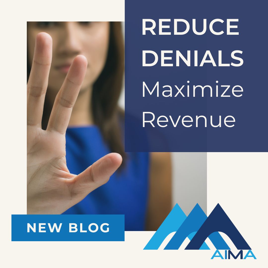 Reduce Medical Claim Denials AIMA revenue cycle management