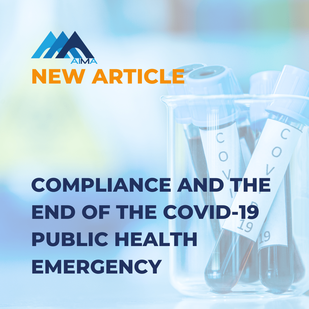 Compliance and the End of the COVID-19 Public Health Emergency Image