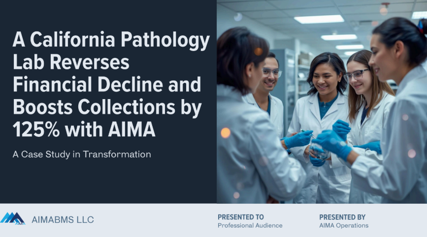 A California Pathology Lab Reverses Financial Decline and Boosts Collections by 125% with AIMA Image